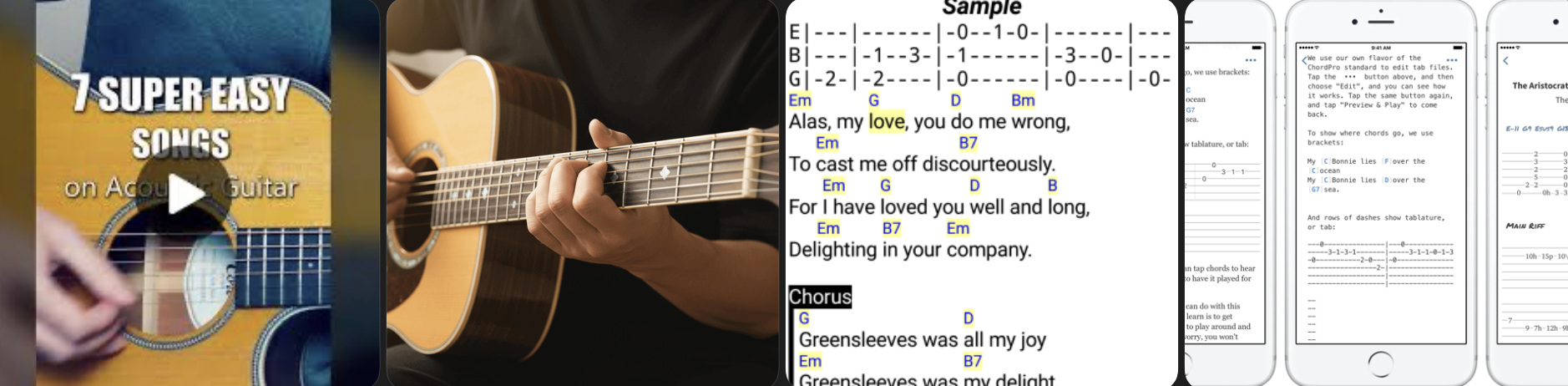 Video song tutorial resource